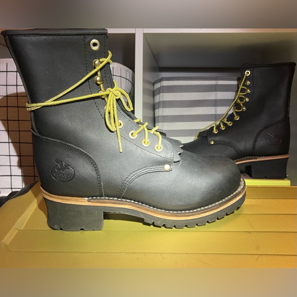 Georgia combat boot in black. Women’s 10 and men’s 8. - Picture 2 of 4